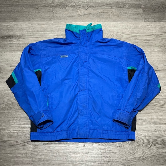 90s Columbia Sportswear Company Blue Jacket
